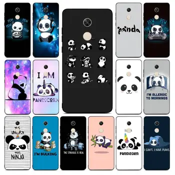 YNDFCNB Panda Telefón Prípade Redmi Poznámka 4 5 6 8 9 pro Max 4X 5A 9S prípade